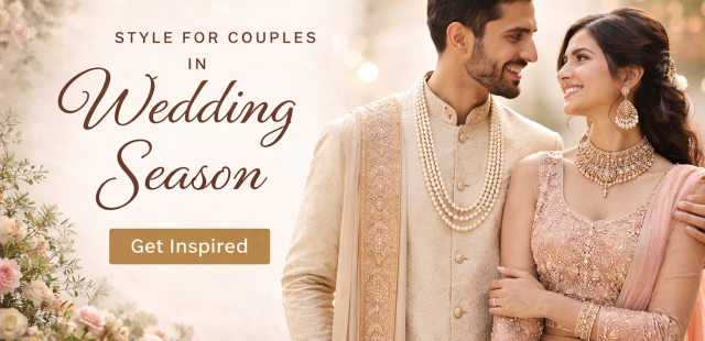 Style for couple in Weeding season