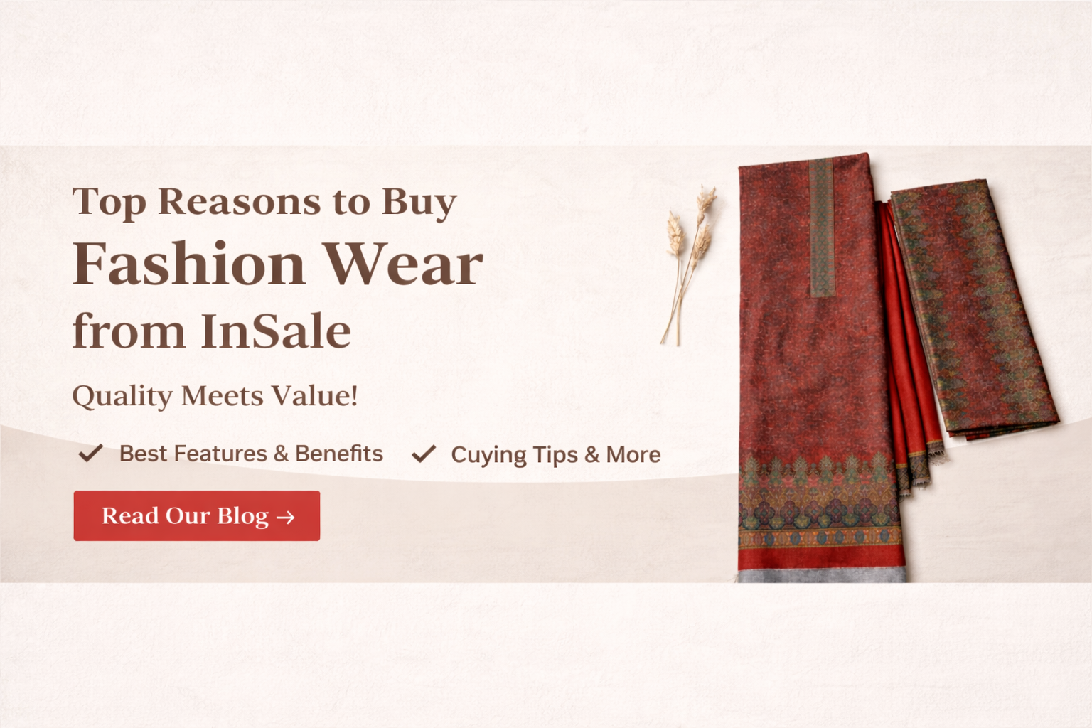 “Top Reasons to Buy [Fashion wear] from InSale – Quality Meets Value!”